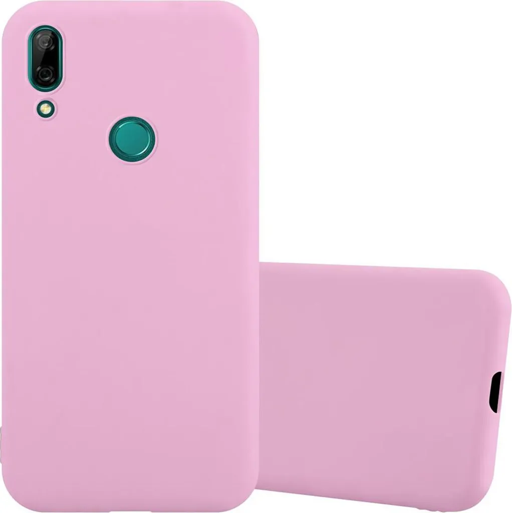 Cadorabo Custodia Rosa Huawei P SMART Z / Y9 PRIME 2019 TPU Silicone