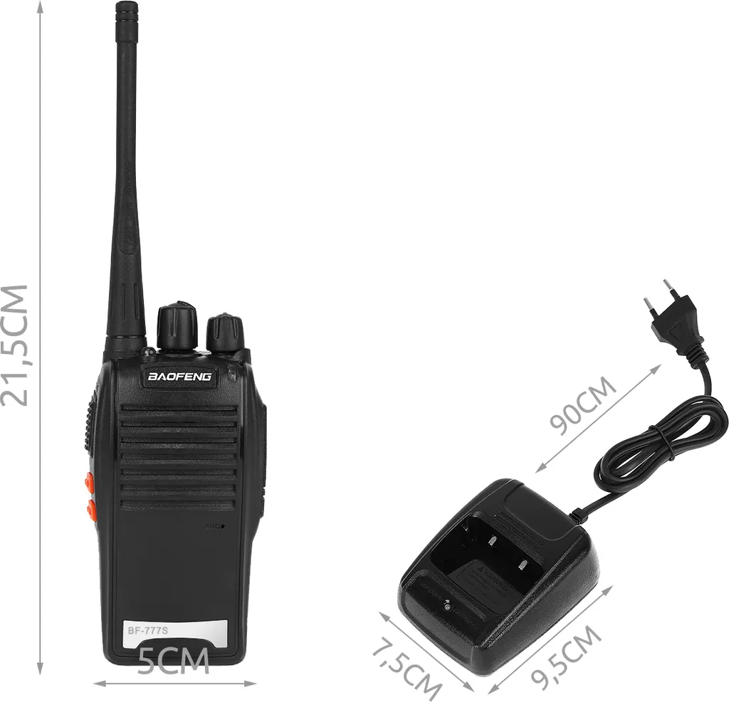 Communiquez Partout sans Réseau avec le Pack Talkie-walkie Malatec 9204 5W - 8