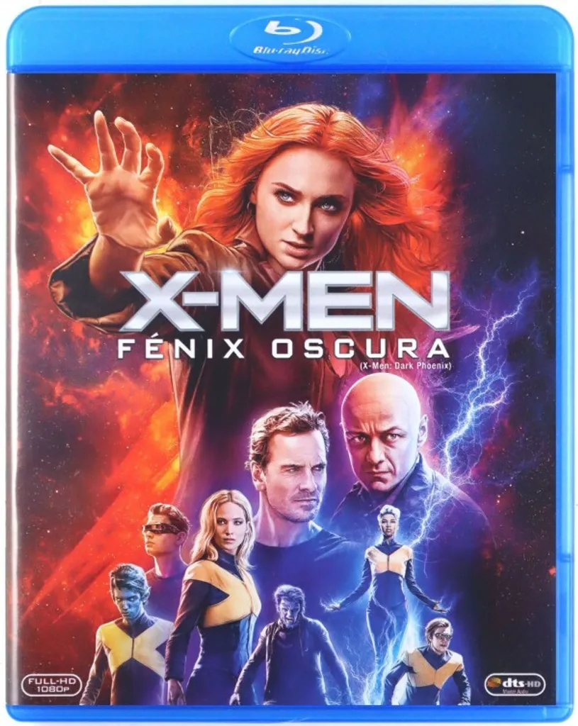 Film Blu-ray X-Men : Dark Phoenix - Édition standard pour home-cinéma HD