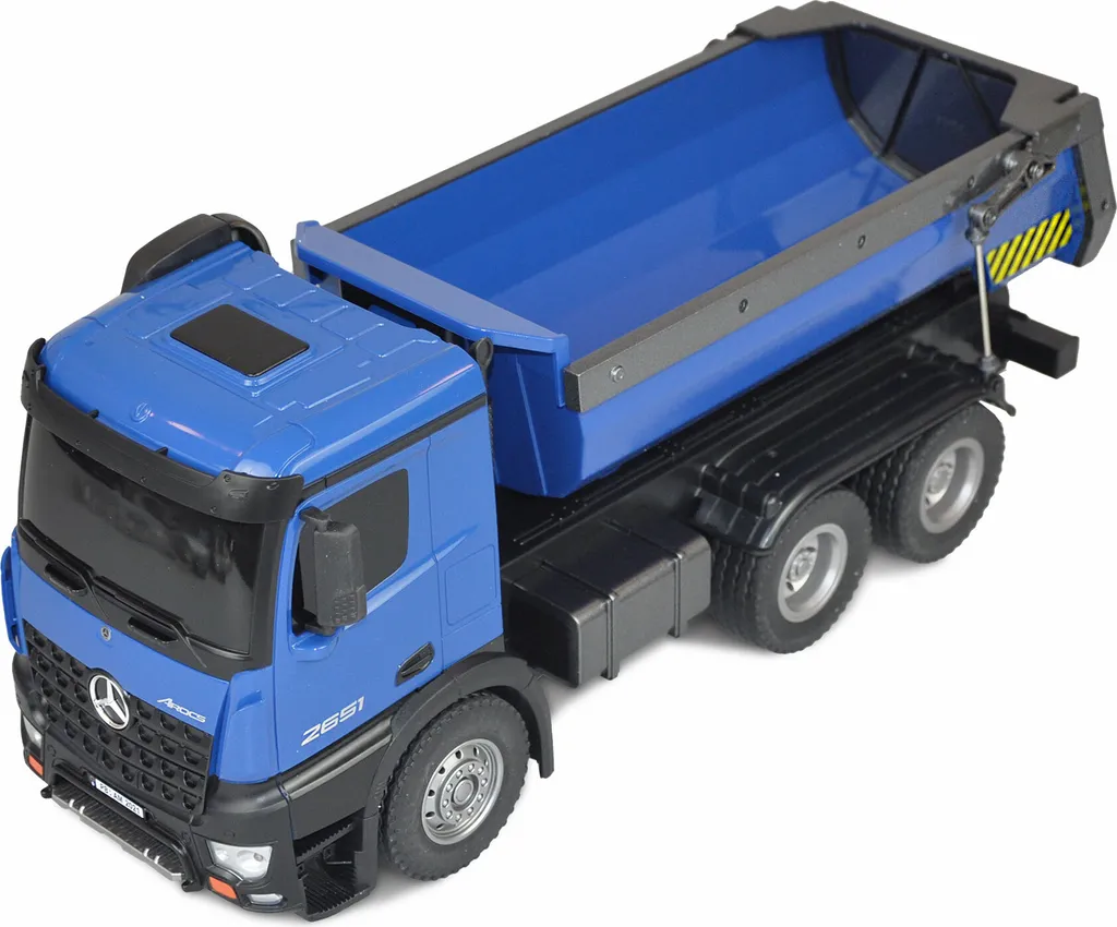 Benne Basculante RC Arocs Amewi : Camion Bleu avec Batterie Rechargeable - 4