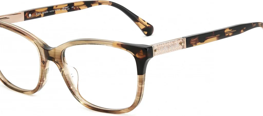 Lunettes de vue Kate Spade Amabella/G Horn Beige 53/17/140 pour femme