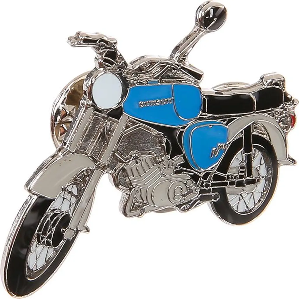 Simson Pin S50 in blu