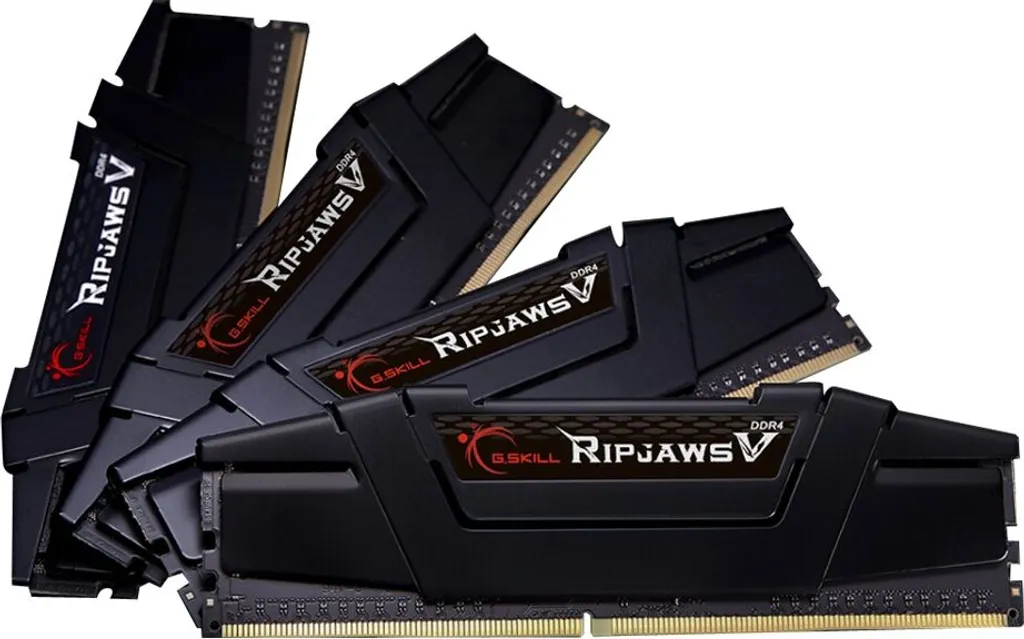 Kit Mémoire Vive RAM DDR4 32 Go G.Skill Ripjaws V 4000 MHz PC4-32000 Black