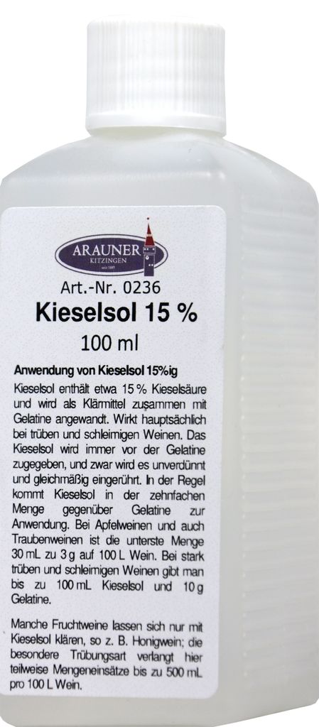 Kitzinger Kieselsol 15% (100ml Packung) Produktbild 