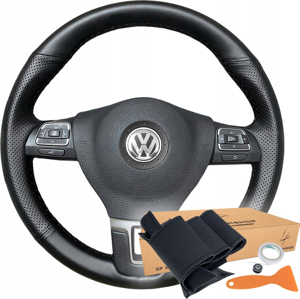 Potah Volantu Pro Passat B5 B6 Golf Polo Obrázek produktu 