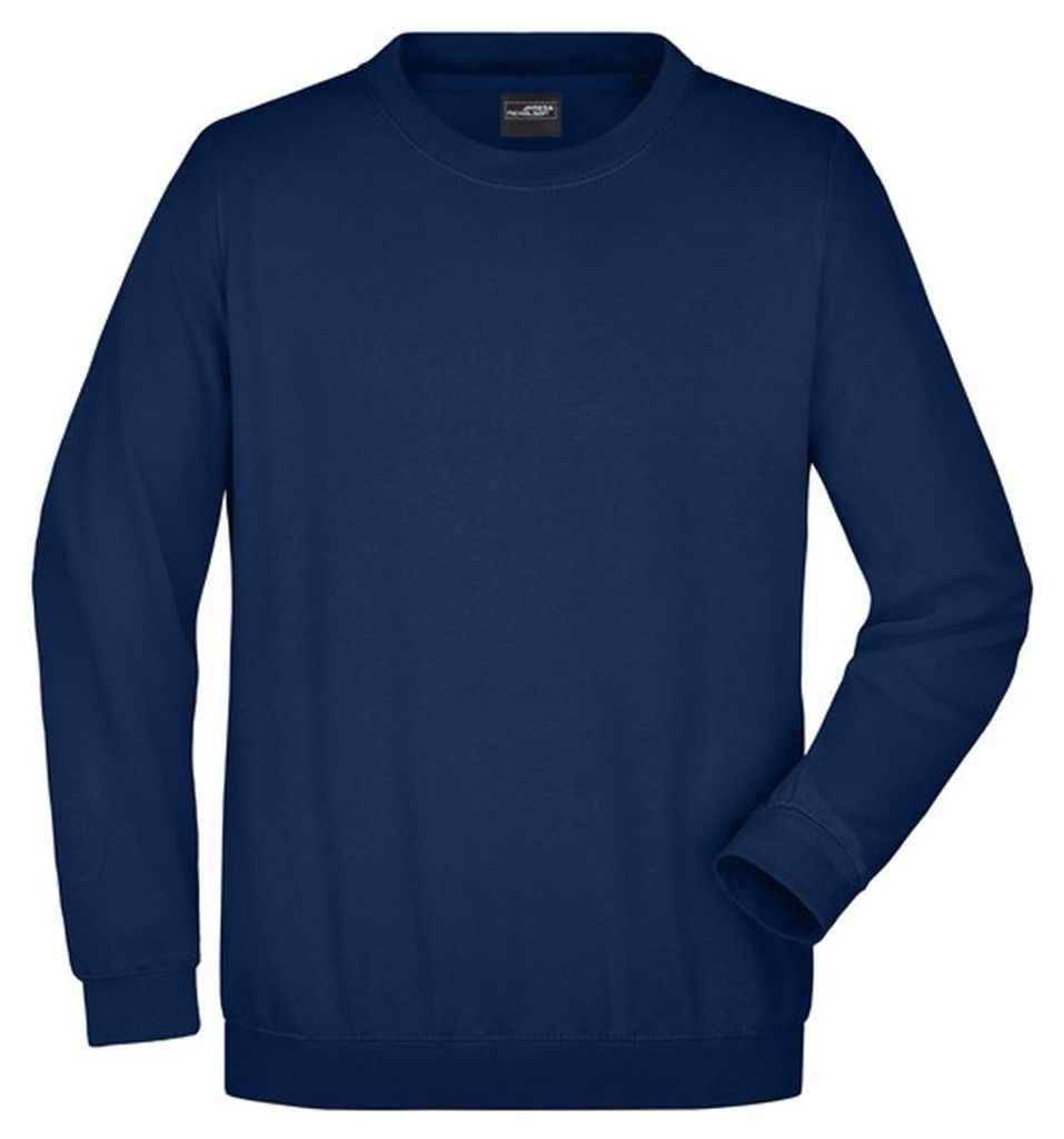 James and Nicholson - Sweatshirt für Herren/Damen Uni, Schwere Qualität LT2561 (4XL) (Marine)