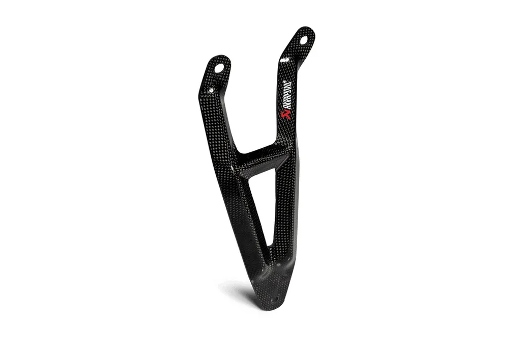 Support Carbone Ultra Léger Akrapovic ZX-10R pour Échappement Racing