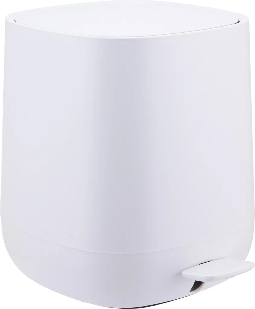 Relaxdays Cestino Bagno 5L Softclose | Pattumiera Pedale Metallo