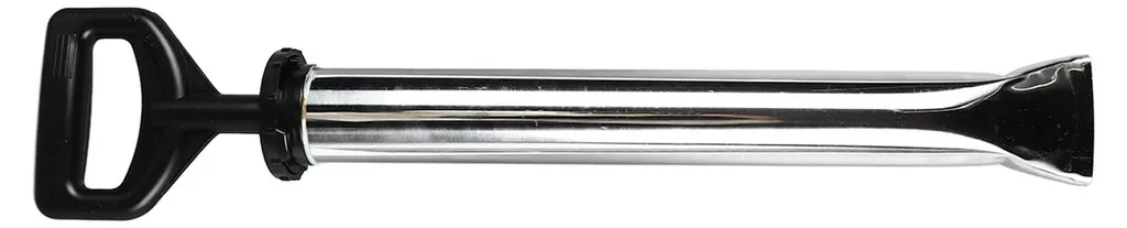 Applicateur de mortier manuel inox avec tête plate pour travaux de bâtiment
