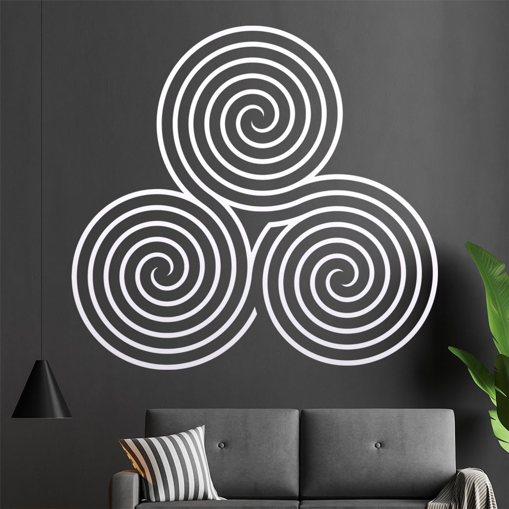 Irrgarten III Wandtattoo in 6 Größen - Wandaufkleber Wall Sticker - Dekoration, Küche, Wohnzimmer, Schlafzimmer, Badezimmer