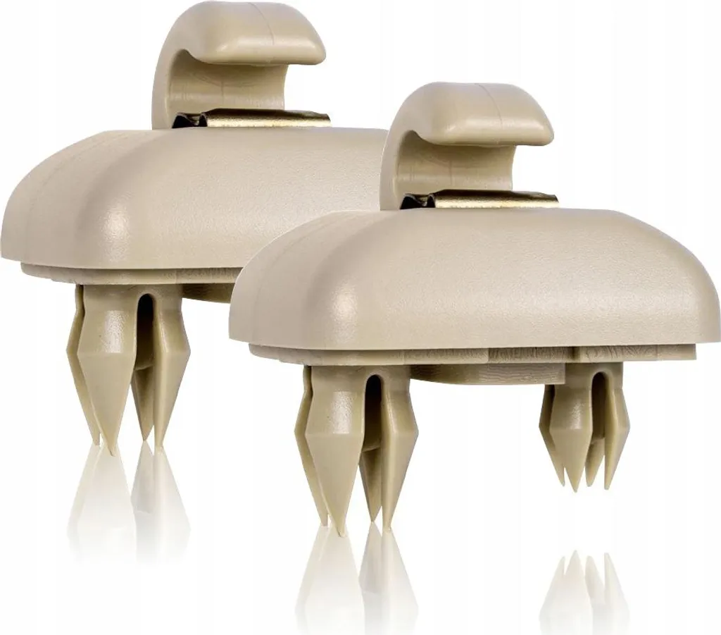 Poignée de plafond Audi A4 B6 à B9 cache crochet de maintien beige 2x