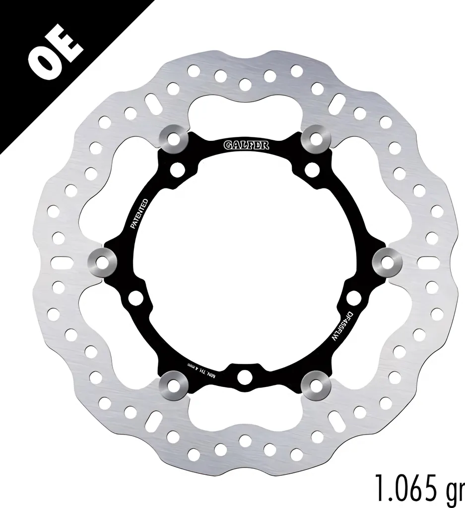 Stopper les Vibrations de Freinage Yamaha MT-07 avec Disques Galfer