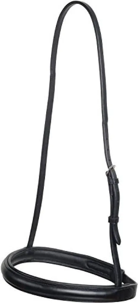 Muserolle Anti-Pression Collegiate IV WB633 Cuir Noir Sang-Chaud