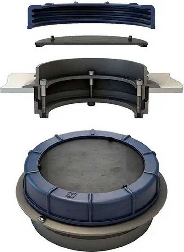 Tappo del serbatoio con guarnizione in Viton, 120 mm, Immagine del prodotto 