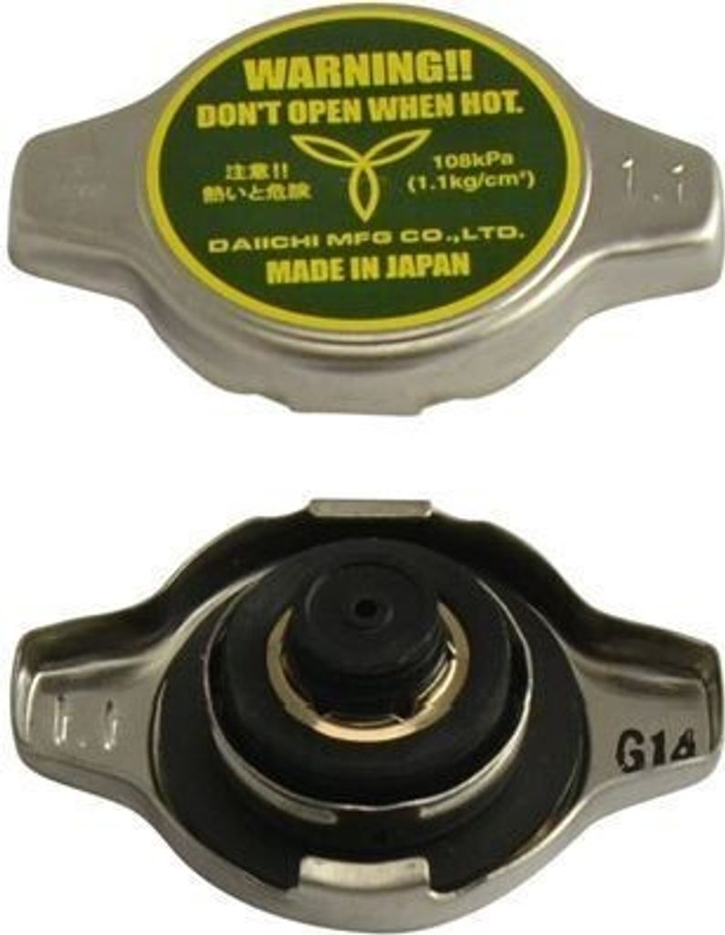 KAVO PARTS CRC-1005 Kühlerdeckel Kühlmittelbehälter 1,1 Bar für TOYOTA Yaris Schrägheck (P9) für MAZDA MX-5 II (NB) für MITSUBISHI SPACE WAGON