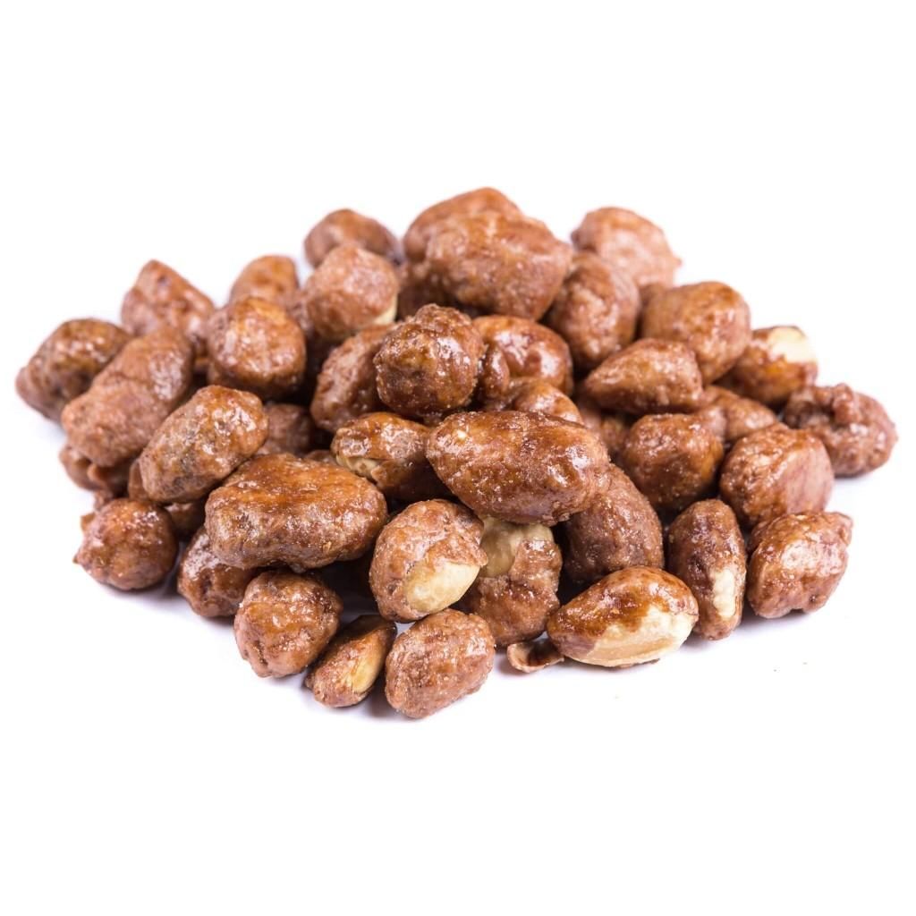 Erdnüsse in Karamell 1 kg | Süß-knuspriger Snack für zwischendurch