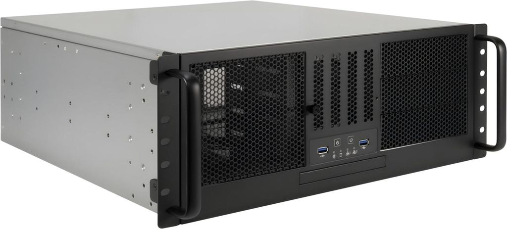 Inter-Tech 4U-47045, Rack, Server-Gehäuse, (4 Höheneinheiten)