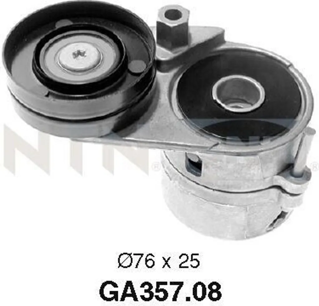 Supprimer les Bruits de Courroie avec le Tendeur SNR GA357.08 Audi V6