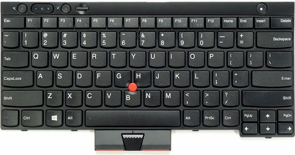 Tradebit - Tastatur für Lenovo ThinkPad | Englisch US QWERTY INT | Volle Kompatibilität | Hochwertige Materialien | Modelle: L430 L530 T430 T530 ...