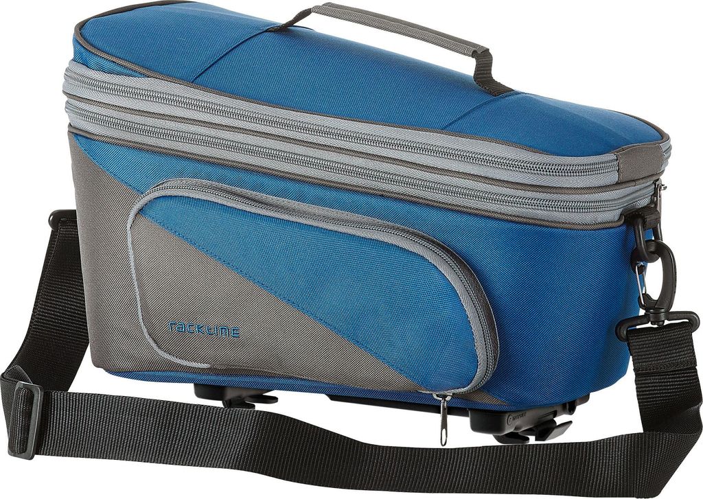 Racktime System Tasche Talis Plus 2.0, mit Snapit Adapter 2.0, blau/grau