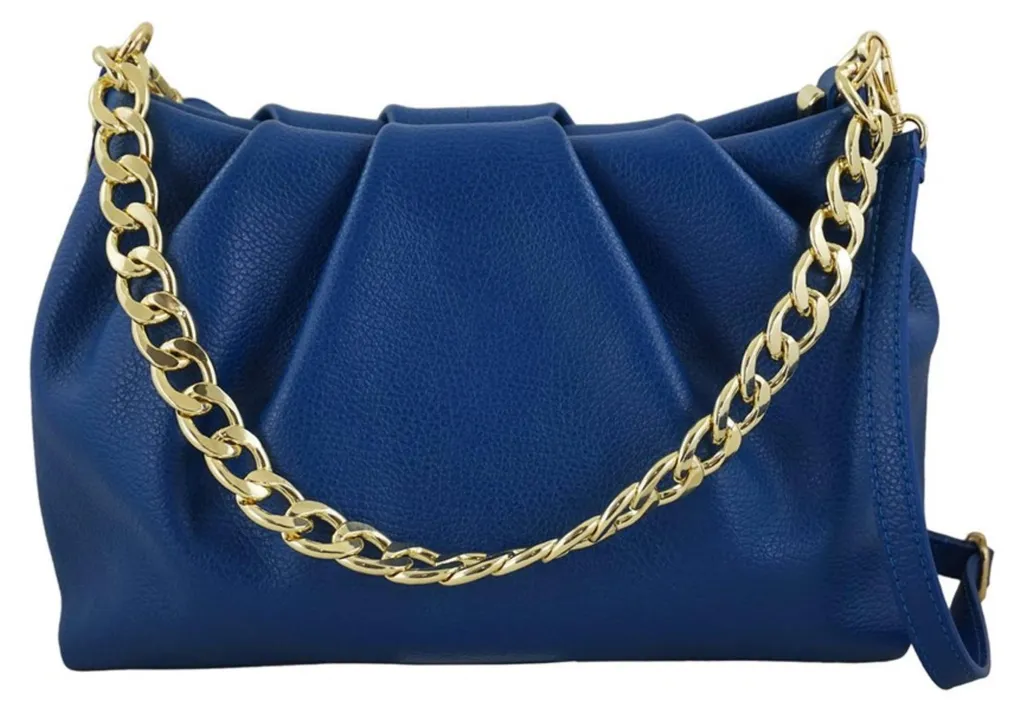 Sac en cuir 94830 Barberini's avec finitions artisanales et bandoulière