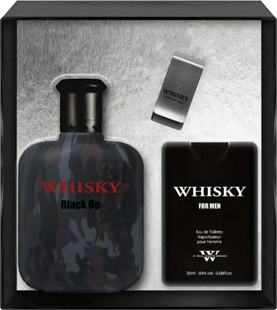 Whisky Black Op Eau de Toilette Intense 100ml avec Miniature et Clip