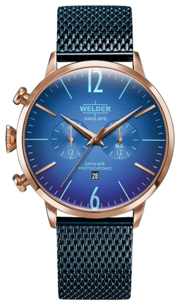 Montre Homme Welder Moody WWRC418 - Bracelet en Maille Milanaise