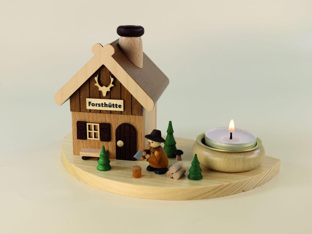Rauchhaus Forsthütte (10,5cm) von Ullrich Kunsthandwerk