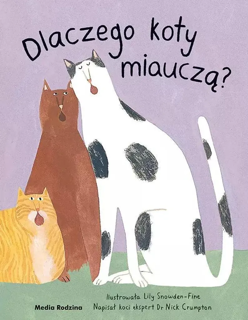 Apprendre le polonais livre enfant Dlaczego koty miaucz¹ Nick Crumpton