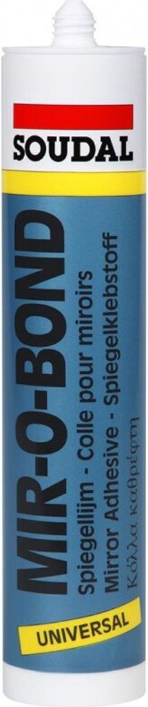 Spiegelkleber MIR-O-BOND Kartusche 310 ml lichtgrau SOUDAL Produktbild 