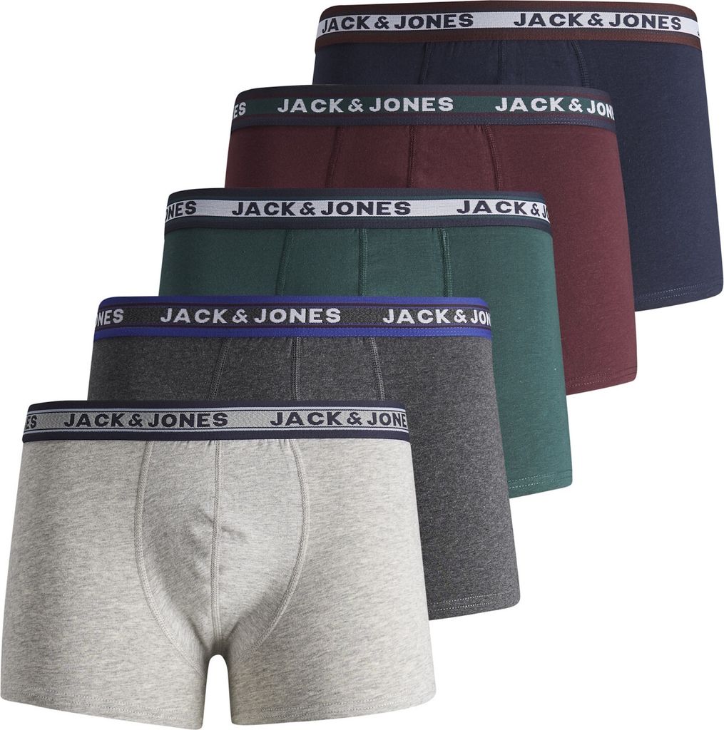 Jack & Jones 5er-Pack Kurze Bozershorts, Boxershorts, Produktbild 
