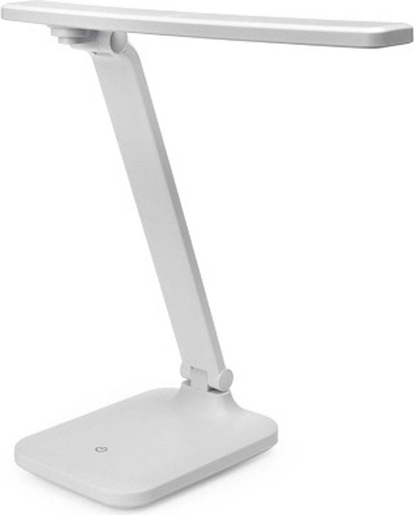 Platinet stolní LED lampa Remus 5W stmívatelná, dotykové ovládání, USB port, bílá
