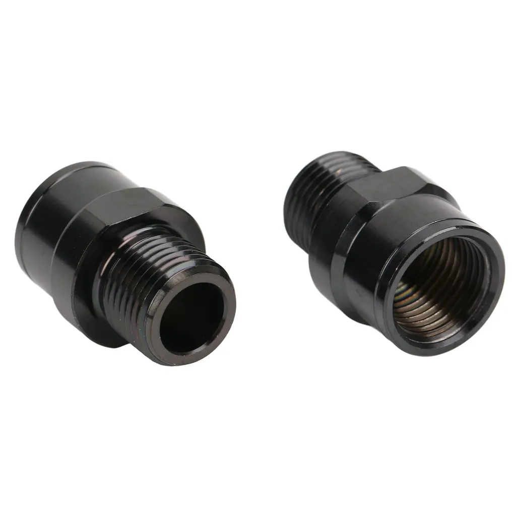 Extension de Pédale de Vélo en Acier Inox - Rallonge de 20mm Argentée