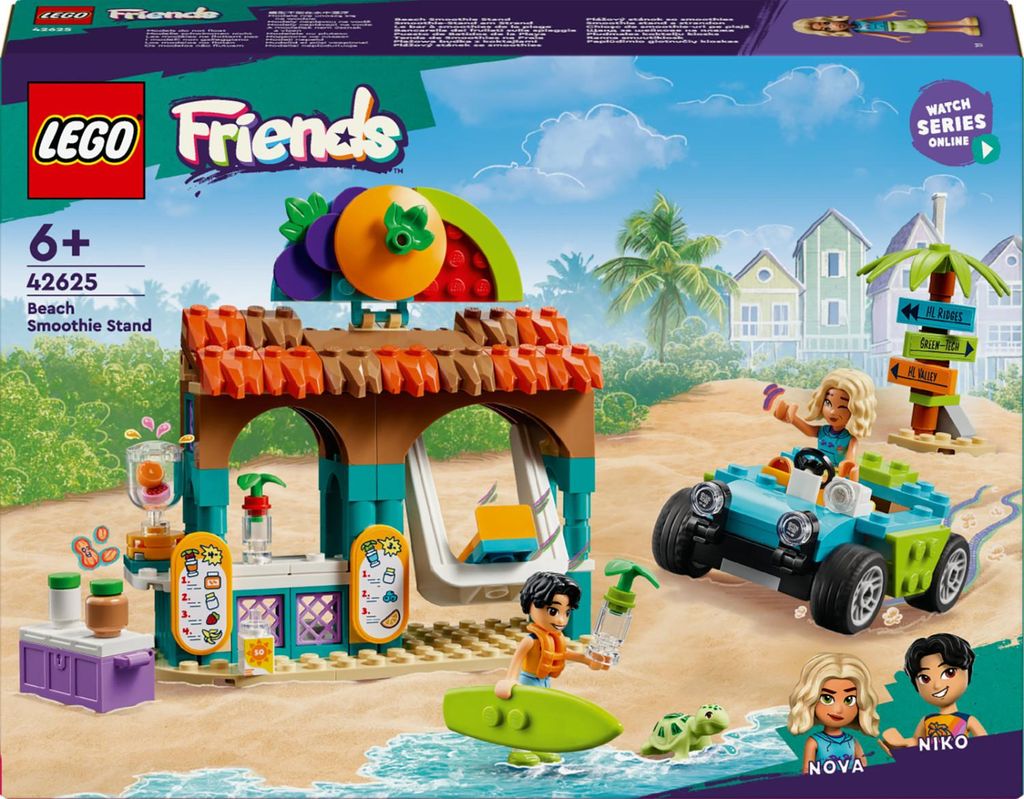 LEGO Friends Bancarella Dei Frullati Sulla Spiaggia Immagine del prodotto 