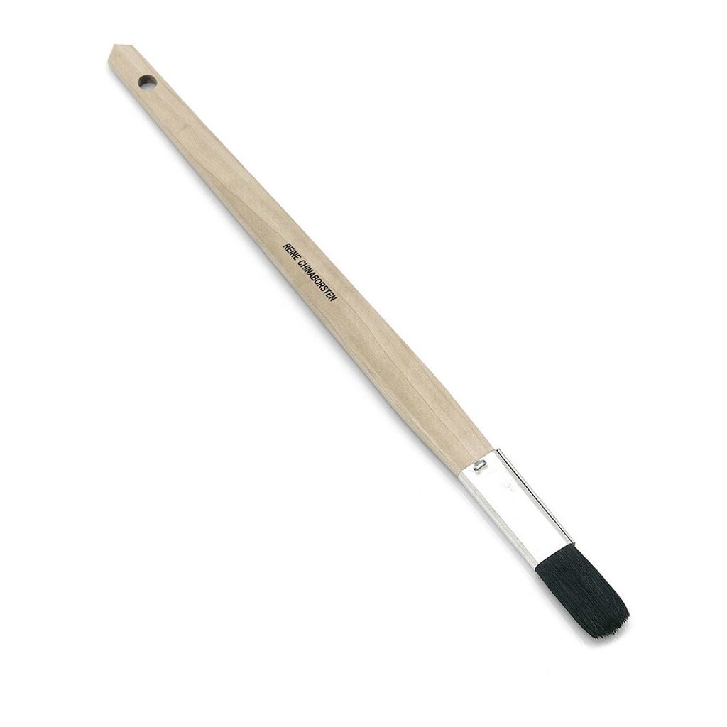 Nölle Profi Brush Plattpinsel 15 mm, gerade, schwarze Borste | 1 Stück