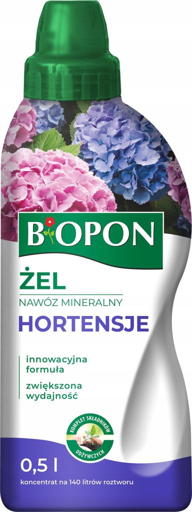 BiOPON Mineral-Gel-Dünger für Hortensien 500 ml Produktbild 