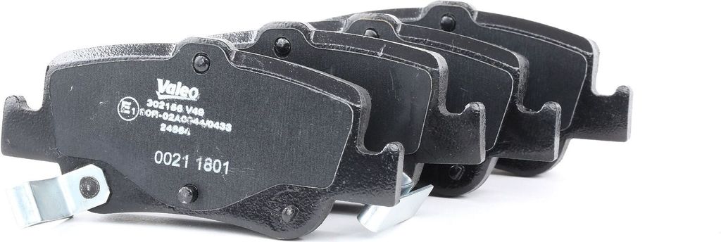 VALEO 302156 Bremsbelagsatz, Scheibenbremse OE 0446602170 kompatibel mit Auris, Corolla