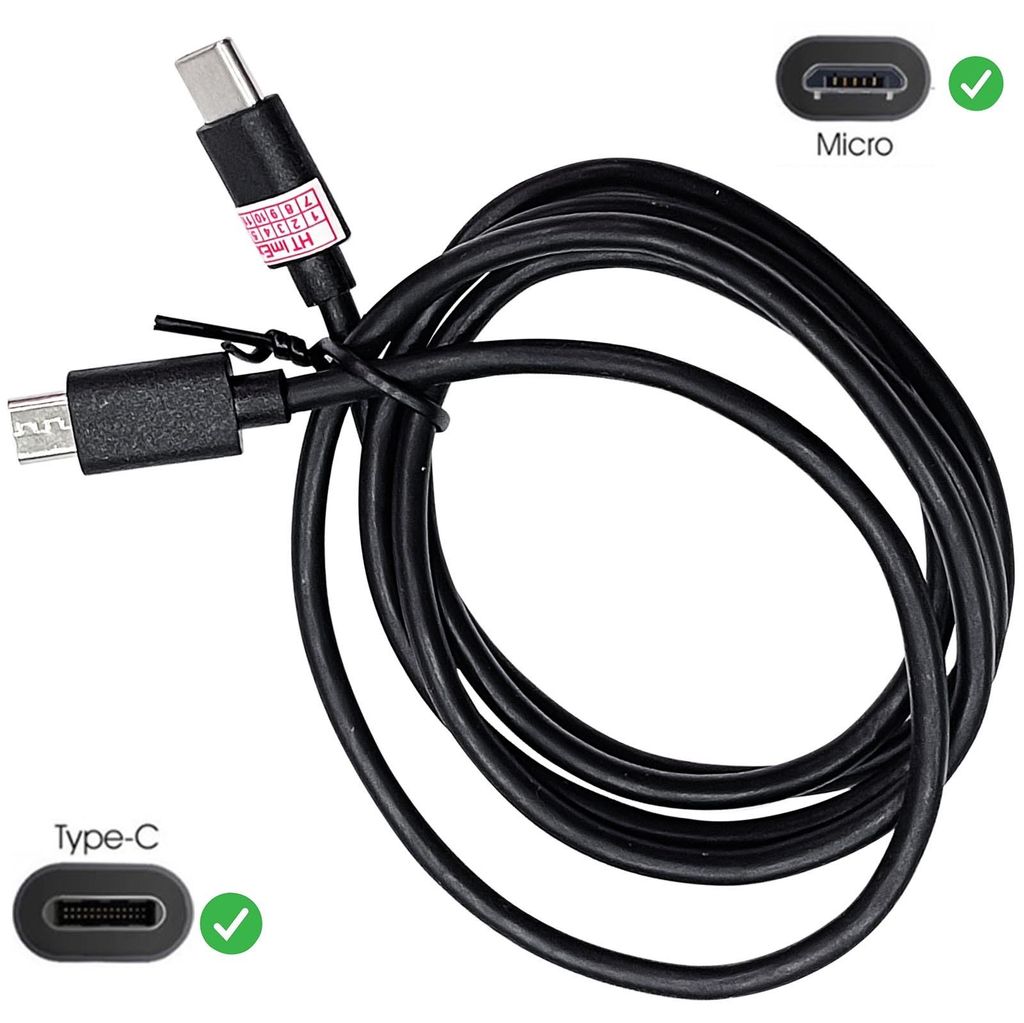 USB Adapter Typ C Stecker Smartphone Handy Tablet Micro USB auf USB C kabel 1m