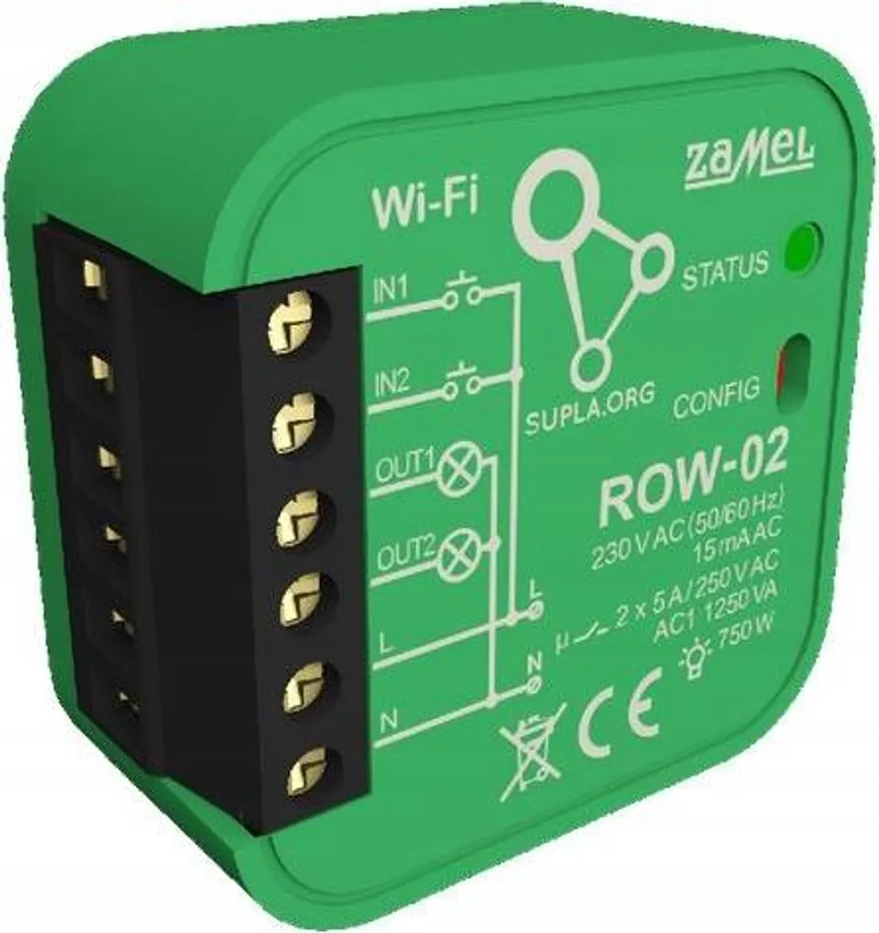 Zamel ROW-02 Supla: Luci Smart e Atmosfera Perfetta via Wi-Fi