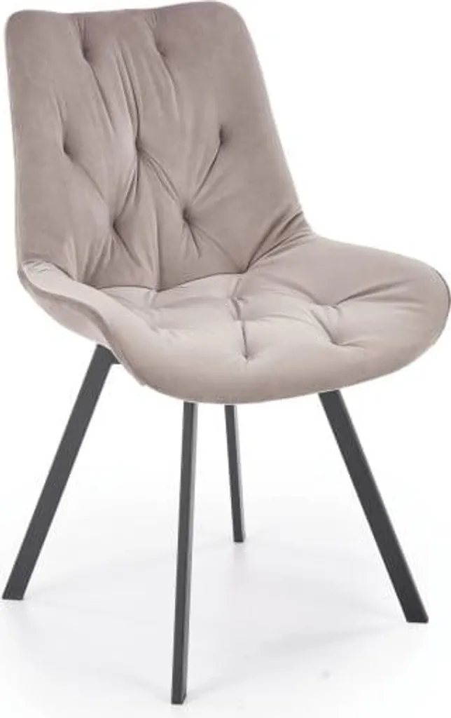 Chaise de repas beige modèle K519 pour cuisine ou séjour moderne