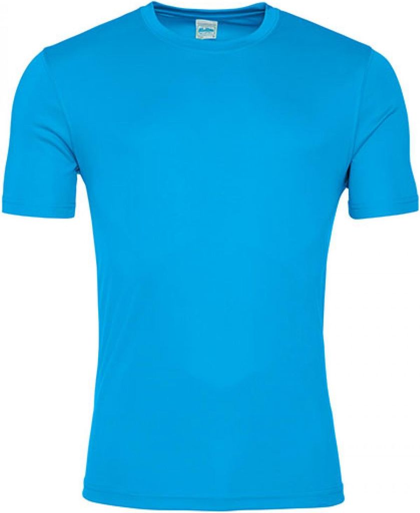 Just Cool JC020 | Herren Cool Smooth T / UV-Schutzfaktor 30+ - Farbe: Sapphire Blue - Größe: XL