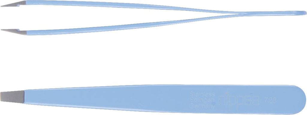 nippes Solingen Pinzette lackiert gerade rostfrei