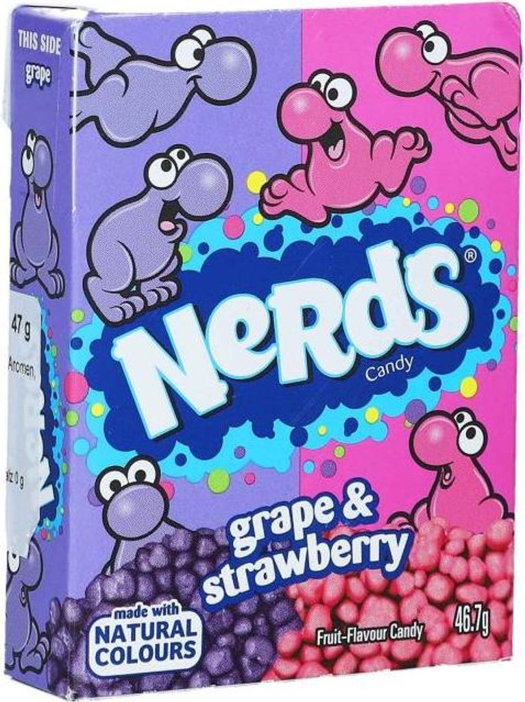 Nerds Grape & Strawberry 46,7g Produktbild 