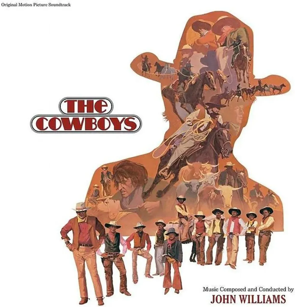 Disque Vinyle Cowboys John Williams - Album BOF Western Pop pour Platine