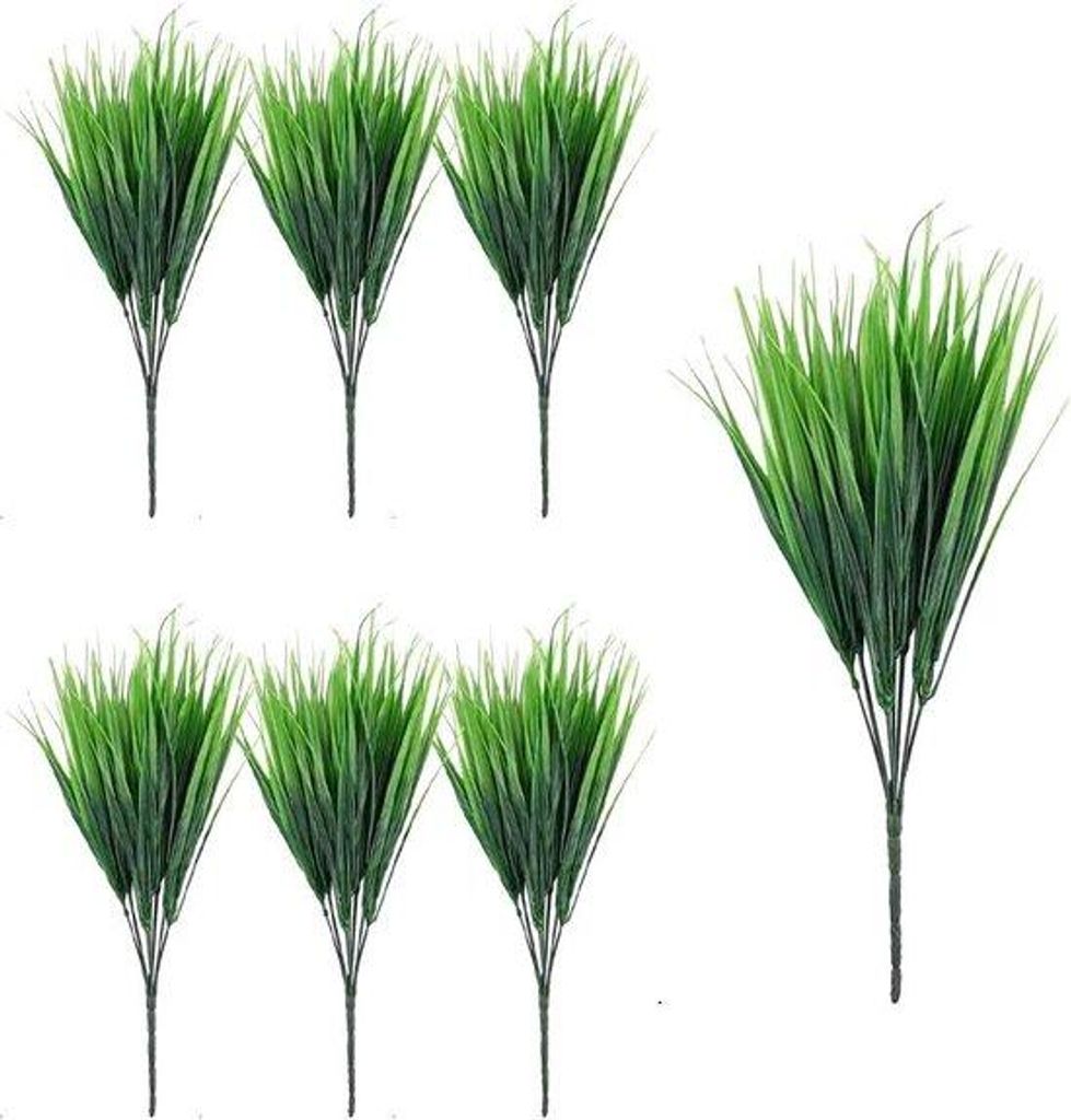 Decoratief UV-bestendig Kunstgras für Garten und Terrasse - 6 Stück