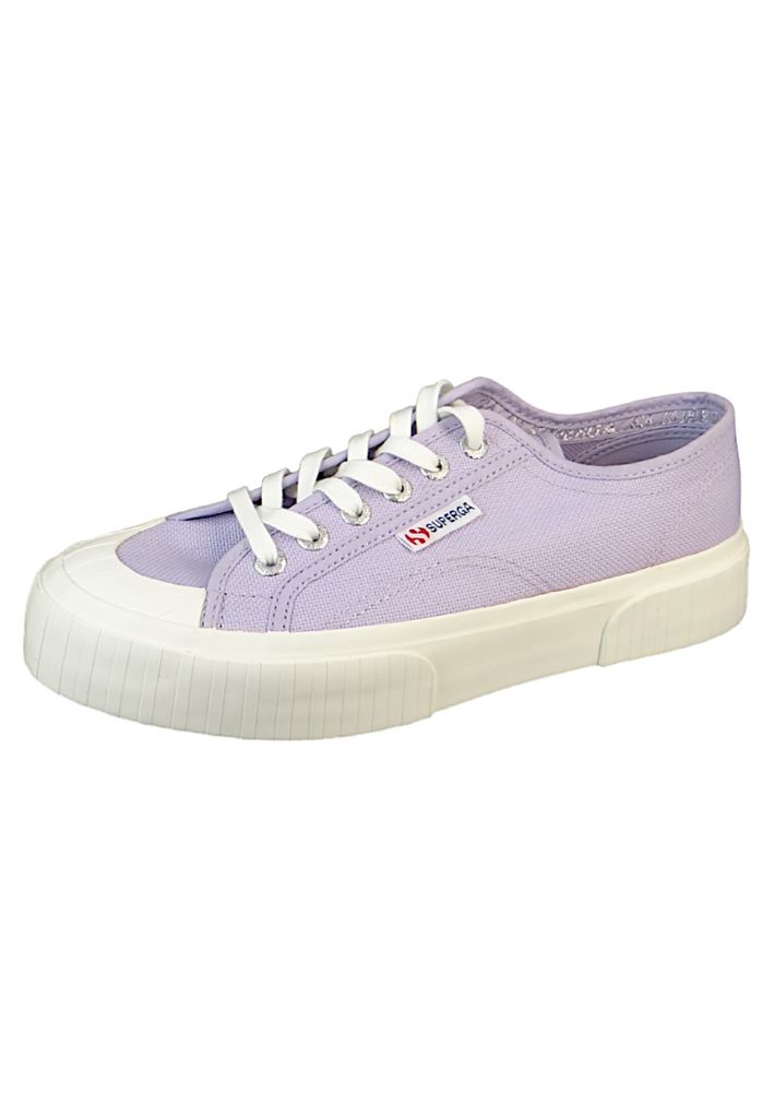 Superga Damen Low Sneaker 2630 Stripe Low Top S00GRT0 Lila