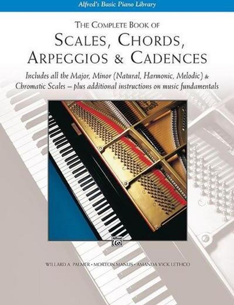 Complete Book of Scales, Chords, Arpeggios and Cadences Image du produit 
