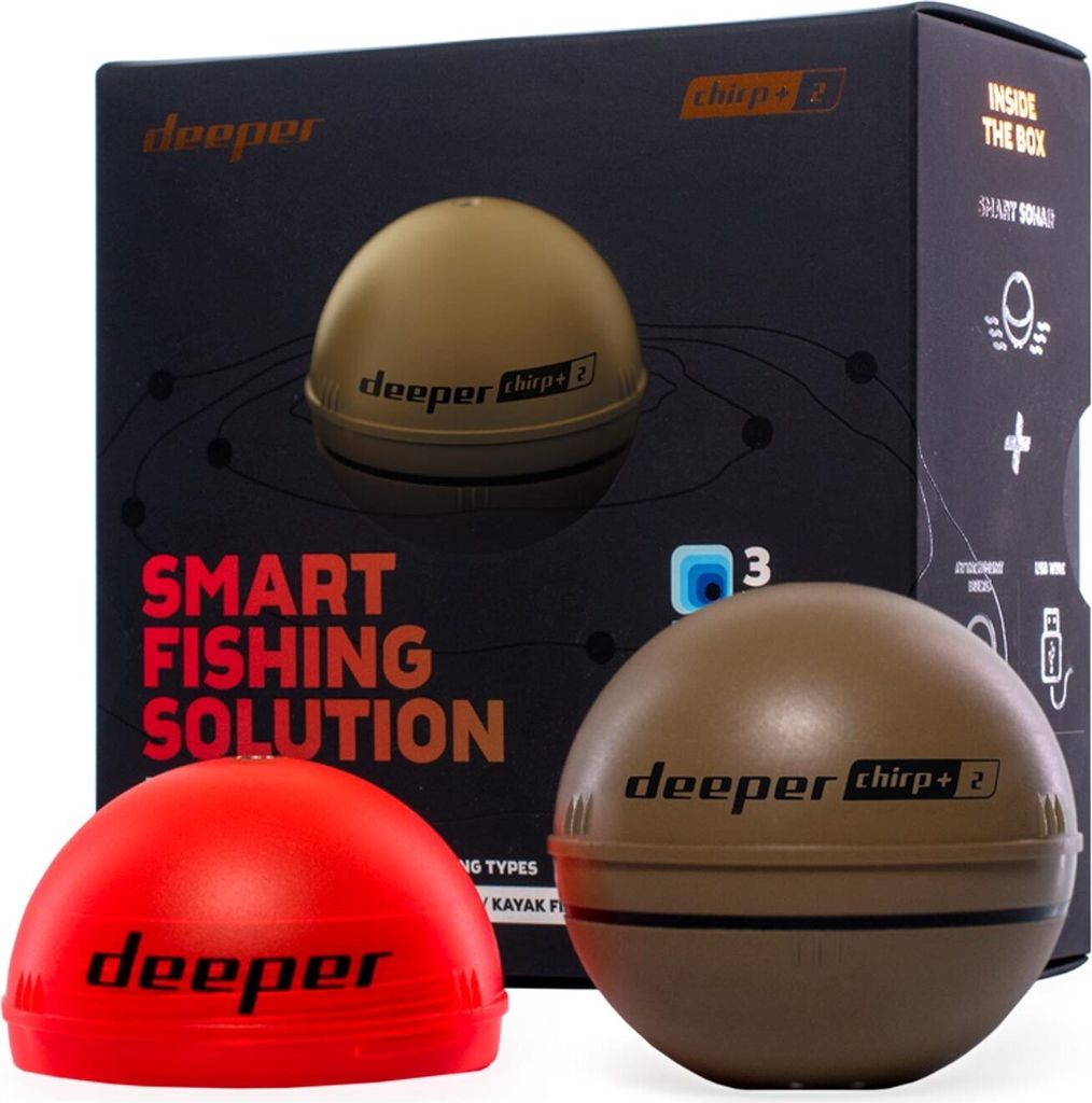 Deeper CHIRP+ 2 Fischfinder 100 m Produktbild 