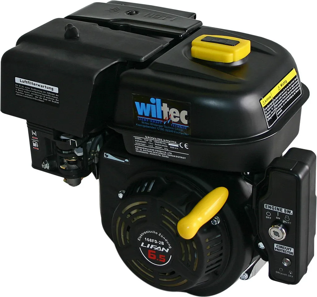 Moteur de remplacement pour Kart et motoculteur essence 4 temps 6,5 CV