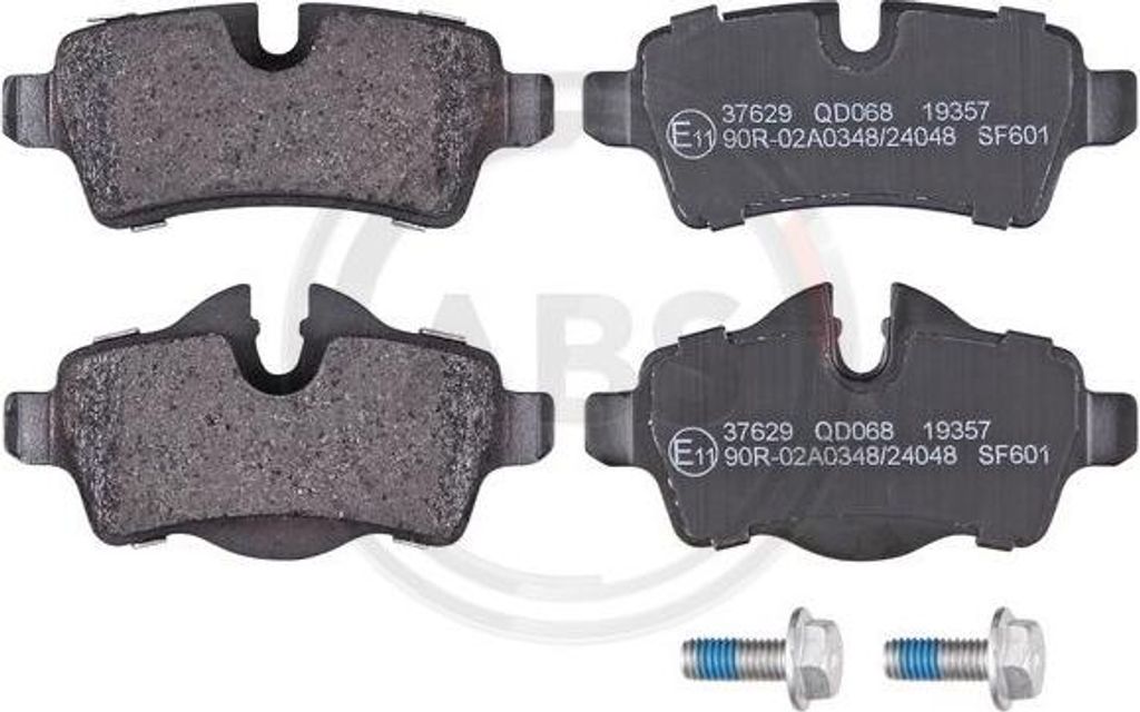 A.B.S. 37629 Bremsbelagsatz, Scheibenbremse OE 34216772894 kompatibel mit Mini, Clubman, Clubvan, Mini Roadster